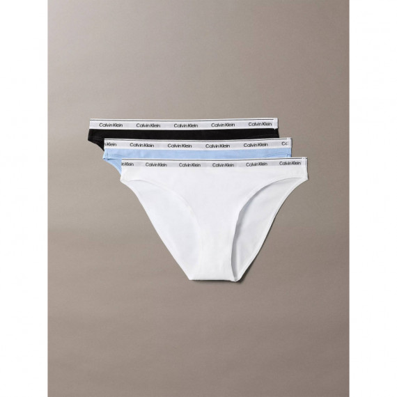 Bikini 3PK Black/white/frozen Fjiord  CALVIN KLEIN