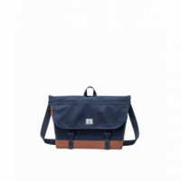 Mochila Bolso Messenger HERSCHEL Cove 22.5L Navy Saddle Brown