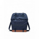 Mochila Bolso Messenger HERSCHEL Cove 22.5L Navy Saddle Brown
