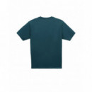 Camisetas Hombre Camiseta HERSCHEL Pocket Dark Sea
