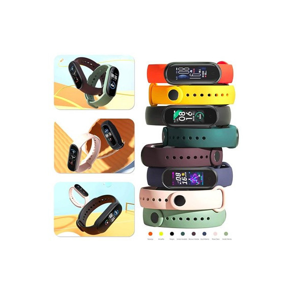 Correa para Xiaomi Mi Band 5/6/7 Colores