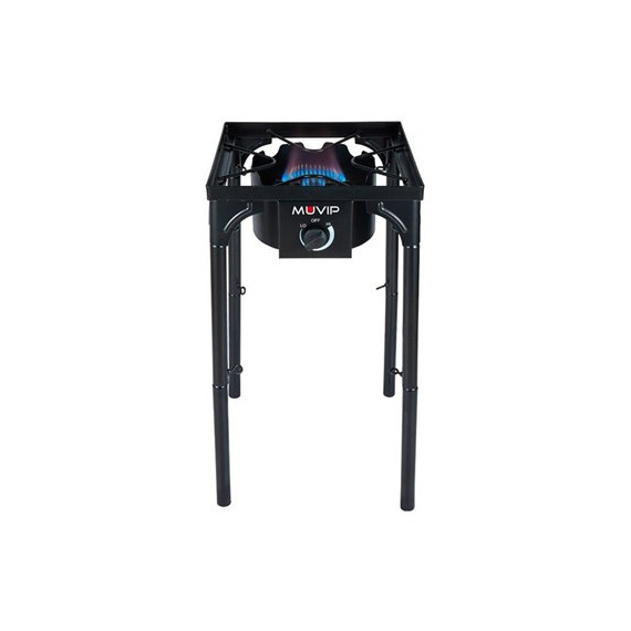 FOGON DE GAS ALTA POTENCIA 1 FUEGO 40X40CM AJUSTABLE 3 ALTURAS MUVIP