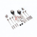 Sistema Corrediza Mod 1 Niquel Satinado Becu