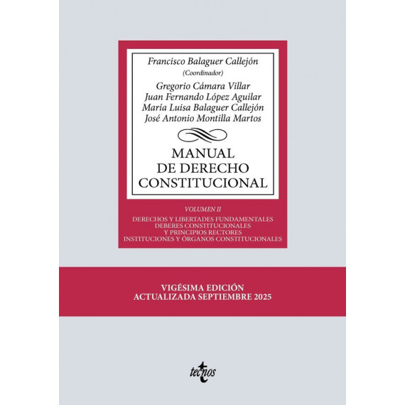 Manual de Derecho Constitucional   2025