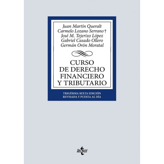 Curso de Derecho Financiero y Tributario   2025