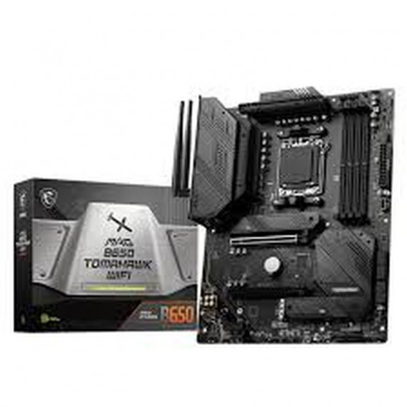 MSI Placa Base Mag B650 Wifi Socket AM5 ATX Amd Ryzen 7 7TH Gen, Amd Ryzen 9 7TH Gen/ 4X DDR5