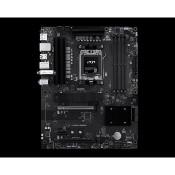MSI Placa Base Pro B850-S WIFI6E Socket AM5 ATX Amd Ryzen 7000 Series, Amd Ryzen 8000 Series, Amd Ryzen 9000 Series/ 4X DDR5