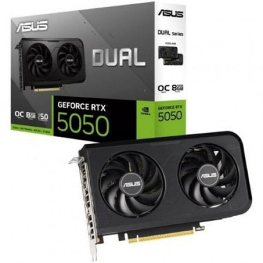 ASUS Tarjeta Grafica Dual Geforce Rtx 5050 Oc 8GB GDDR6