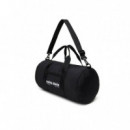 Ckj Graphic Ck Crossbody Duffle Black  CALVIN KLEIN