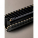 Ck Large Zip Around Black  CALVIN KLEIN