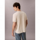 Ss Hero Monologo Tee 20S Chalk  CALVIN KLEIN