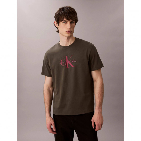 Ss Hero Monologo Tee 20S Beluga  CALVIN KLEIN