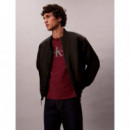 Ss Hero Monologo Tee 20S Renaissance Red  CALVIN KLEIN