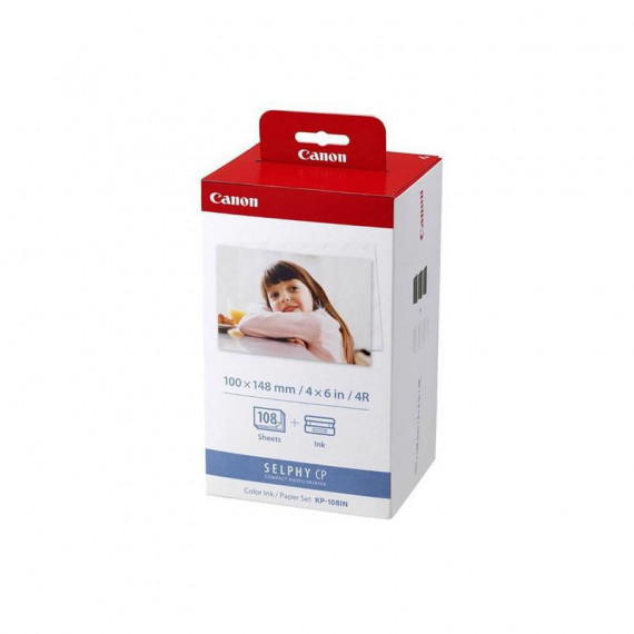 CANON KP-108IN Pack de Papel Fotográfico Selphy