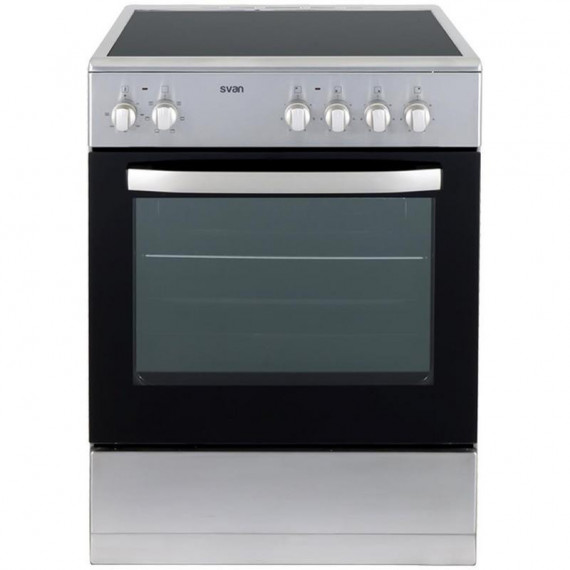 SVAN SKV4600X Cocina Eléctrica Vitrocerámica Inox 60CM