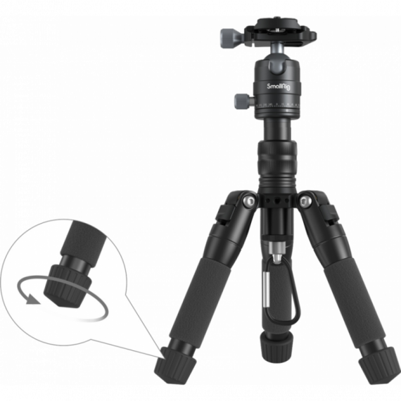 SMALLRIG VT-20 Mini Trípode de Aluminio