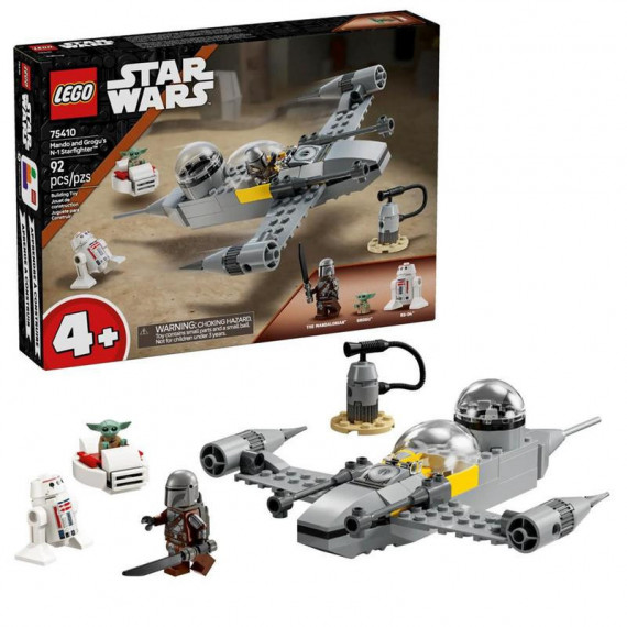LEGO Star Wars Caza Estelar N-1 de Mando y Grogu 75410
