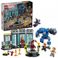 LEGO Marvel Laboratorio de Iron Man Sala de Armaduras 76315