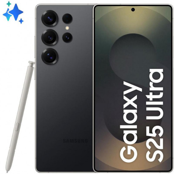 SAMSUNG Galaxy S25 Ultra 512GB 12GB Titanium Black
