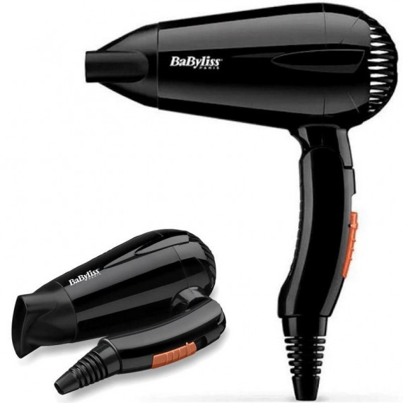 BABYLISS Travel Dry 2000 5344E Secador de Viaje Plegable