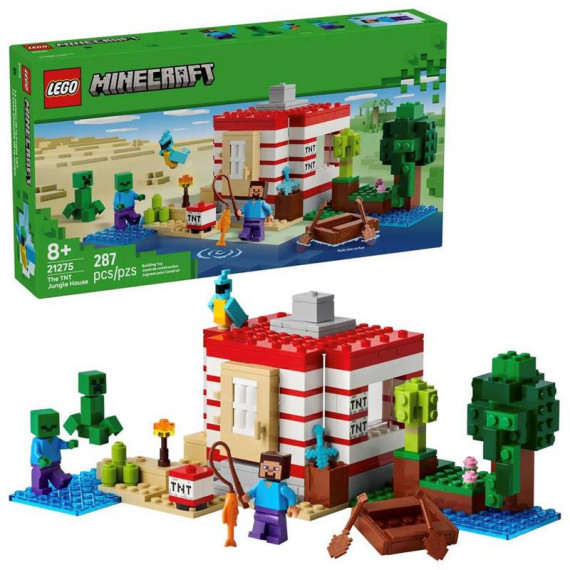 LEGO Minecraft la Casa-dinamita de la Selva 21275