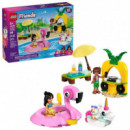 LEGO Friends Fiesta en la Piscina con Flamenco y Unicornio 42658