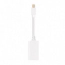 NANOCABLE Adaptador Mini Displayport a HDMI Blanco 15CM