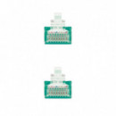 NANOCABLE Cable de Red CAT.6 Utp Verde 0.5M