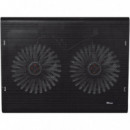 TRUST Soporte de Refrigeración para Portátil con Ventiladores Iluminados