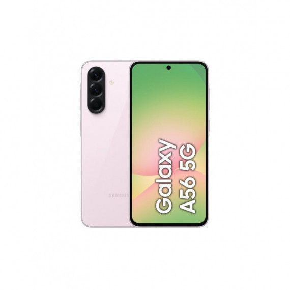 SAMSUNG Galaxy A56 5G Rosa (8GB Ram, 128GB Almacenamiento)