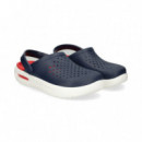 Zueco Perforado Azul  CROCS