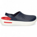 Zueco Perforado Azul  CROCS