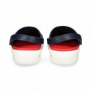 Zueco Perforado Azul  CROCS