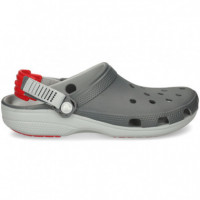 Zueco Classic Gris+gris  CROCS