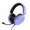 TRUST Gxt 490P Fayzo Auriculares Gaming 7.1 Rgb Morado