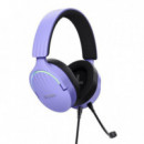 TRUST Gxt 490P Fayzo Auriculares Gaming 7.1 Rgb Morado