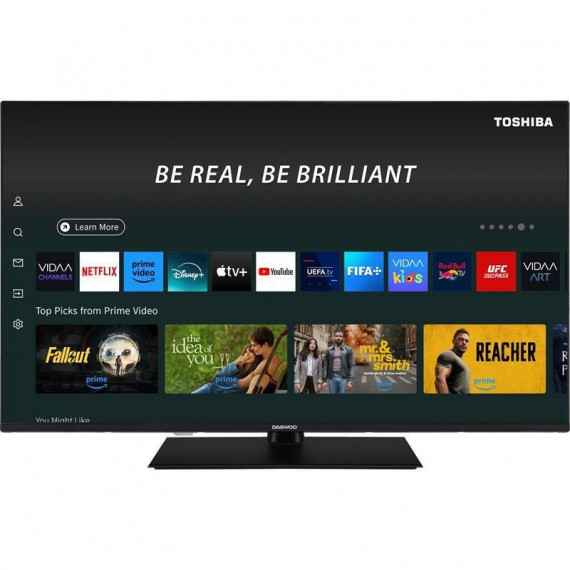 DAEWOO 43DM65QV Televisor 43" Qled 4K Uhd Smart TV