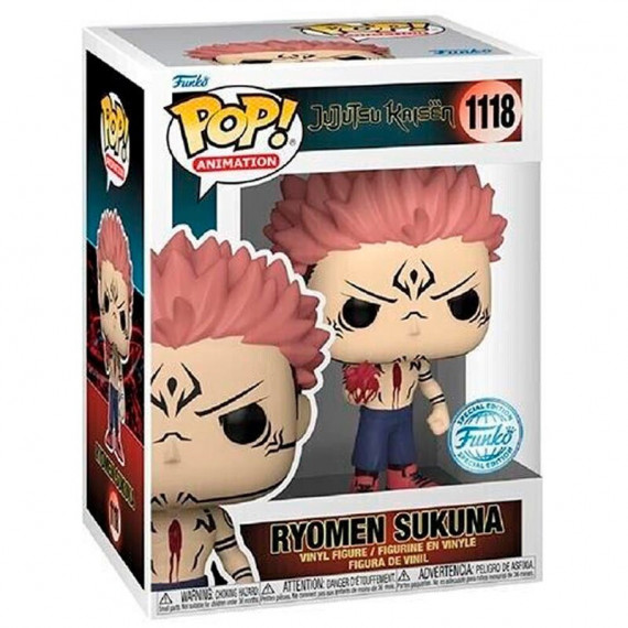FUNKO Pop Sukuna Exclusivo 1118