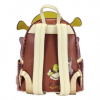 Mini Mochila Shrek & Asno LOUNGEFLY