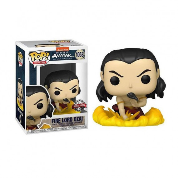 FUNKO Pop Lord Ozai con Fuego Avatar la Leyenda de Aang 1058 Exclusivo