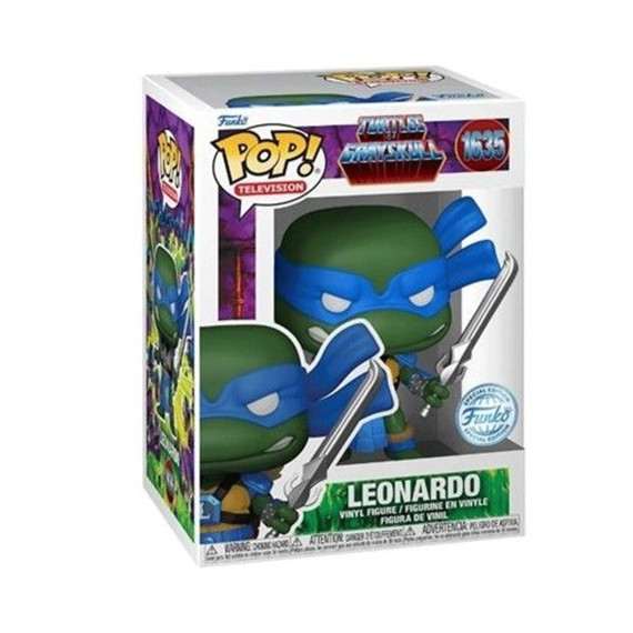 FUNKO Pop Leonardo Tortugas de Grayskull Tortugas Ninja 1635 Exclusivo