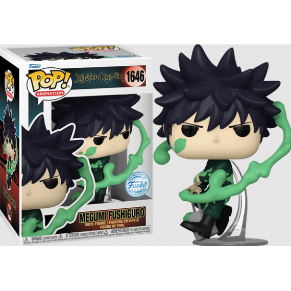 FUNKO Pop Megumi Fushiguro Jujutsu Kaisen Exclusivo 1646