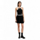 Klj Milano Skirt Black  KARL LAGERFELD
