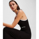 Klj Racer Milano Dress Black  KARL LAGERFELD