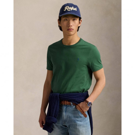 26/1 Jersey-ssl-tsh Washed FOREST/C7598  RALPH LAUREN