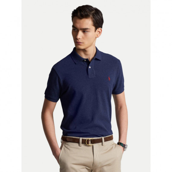 Basic Mesh-ssl-knt Nvy Htr  RALPH LAUREN