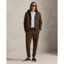 30/1 Double Knt Cvc-pnt Brown  RALPH LAUREN