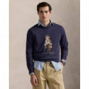 Seasonal Fleece-lsl-sws Blue  RALPH LAUREN