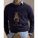 Seasonal Fleece-lsl-sws Blue  RALPH LAUREN