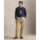 Seasonal Fleece-lsl-sws Blue  RALPH LAUREN